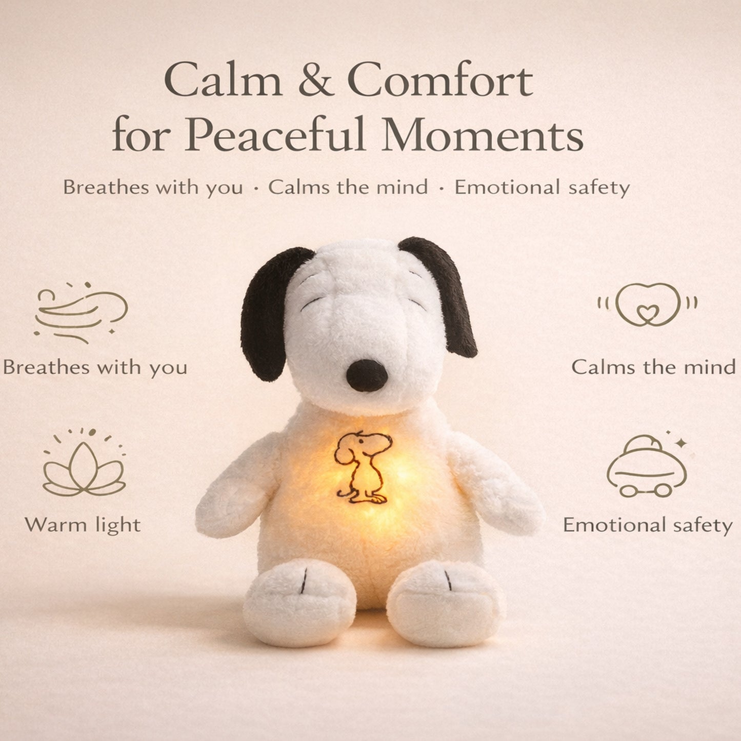 Sereny Breath® | Breathing Plush for Calm, Anxiety & Sleep